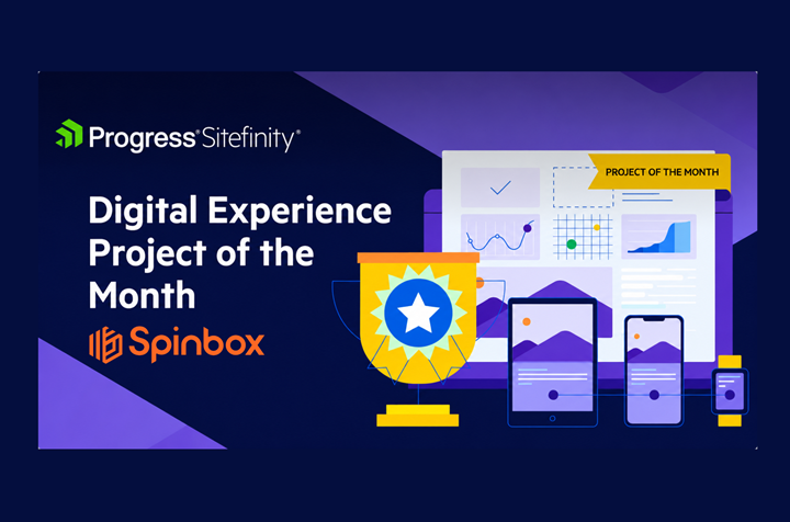 Spinbox wins Sitefinity Progress Project of the Month!